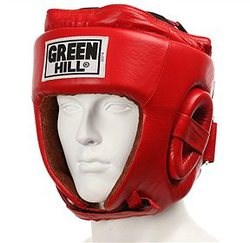 Шлем боксерский Green Hill Five Star HGF-4013 (L) красный